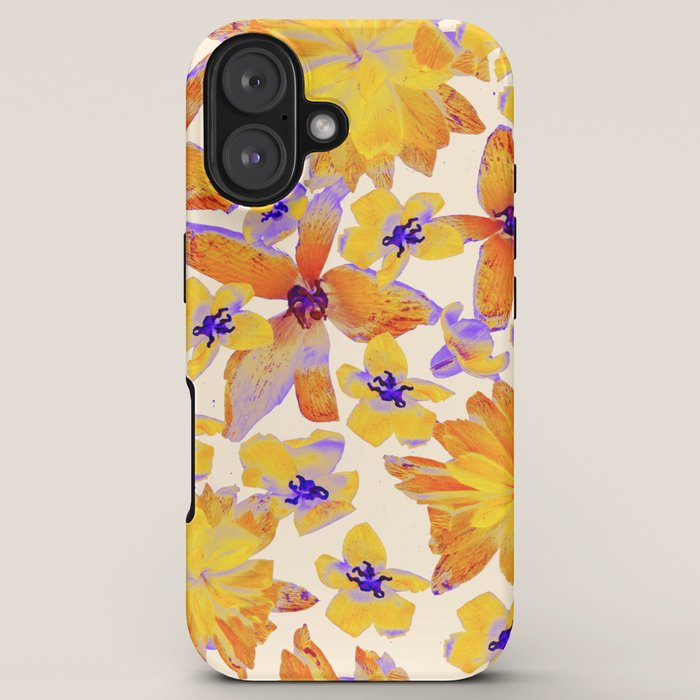 Grandma's Flowers (BEIGE) iPhone Case Gallery Image 5