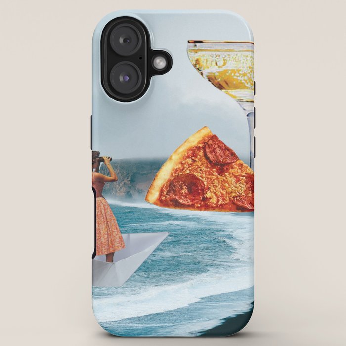 Sighting (Champagne & Pizza) iPhone Case Gallery Image 5