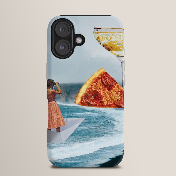 Sighting (Champagne & Pizza) iPhone Case Gallery Image 13
