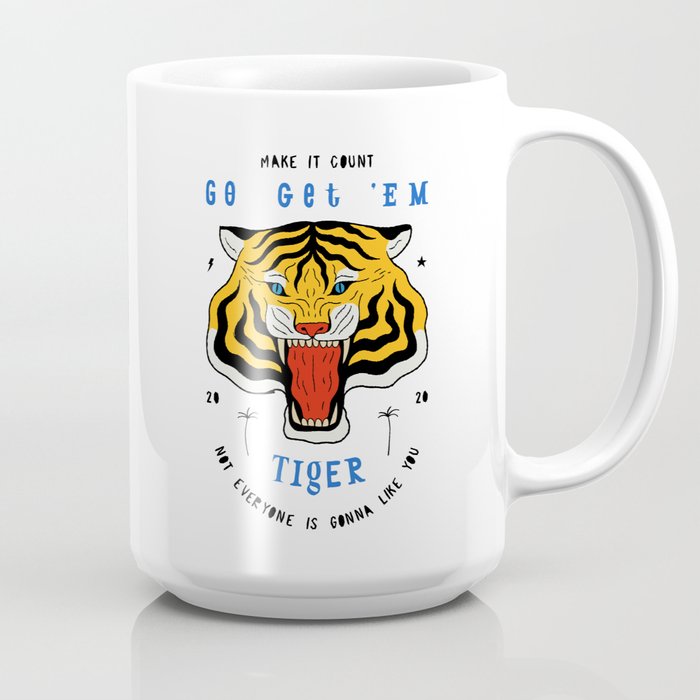 Go Get 'Em Tiger Coffee Mug Gallery Image 2