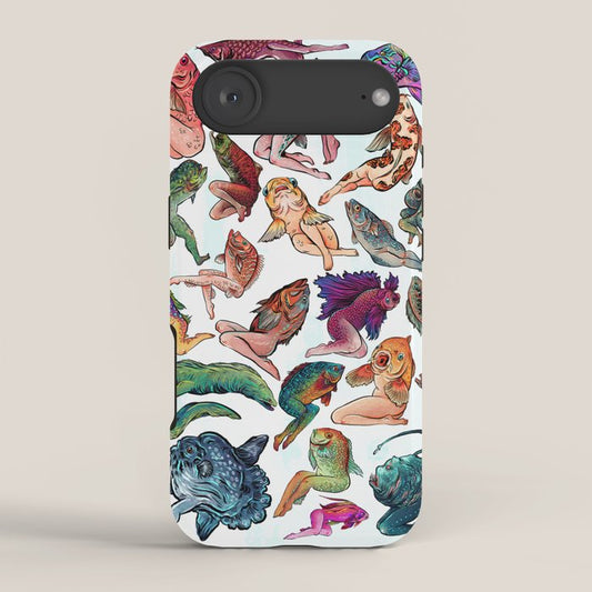 Reverse Mermaids iPhone Case Gallery Image 2