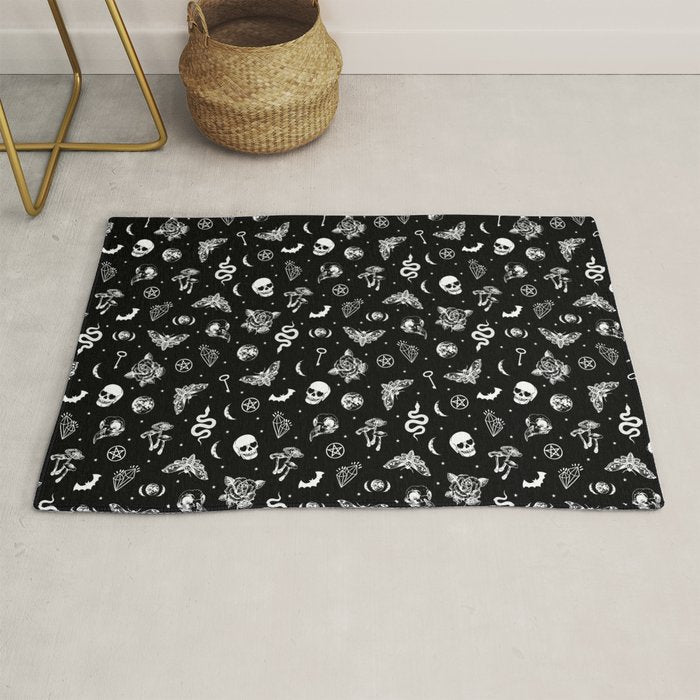 Witchcraft B&W Rug Gallery Image 1
