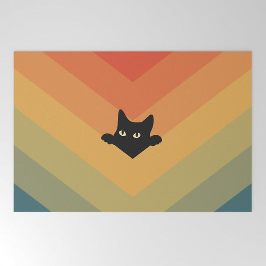 Cat Landscape 165 Welcome Mat Gallery Image 2