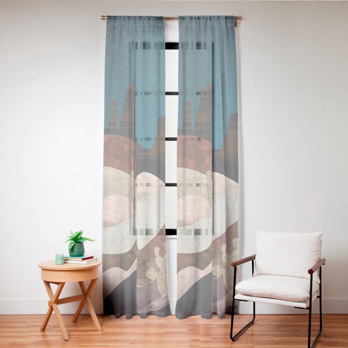 Desert Stars Window Curtain Gallery Image 24