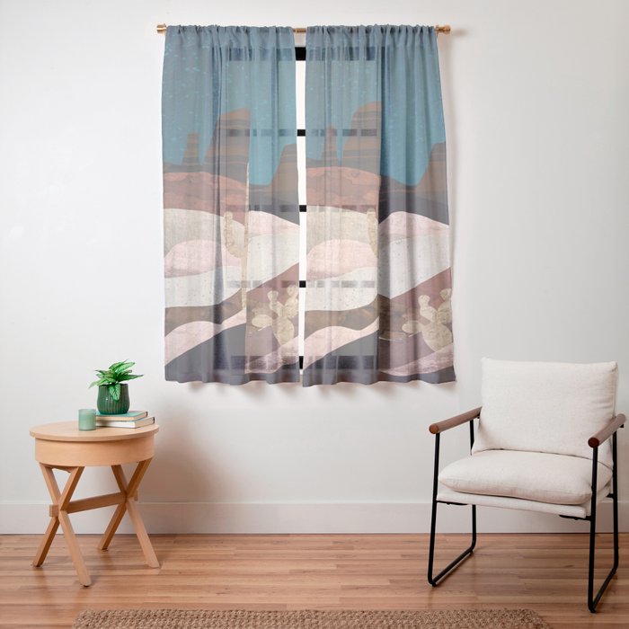 Desert Stars Window Curtain Gallery Image 19