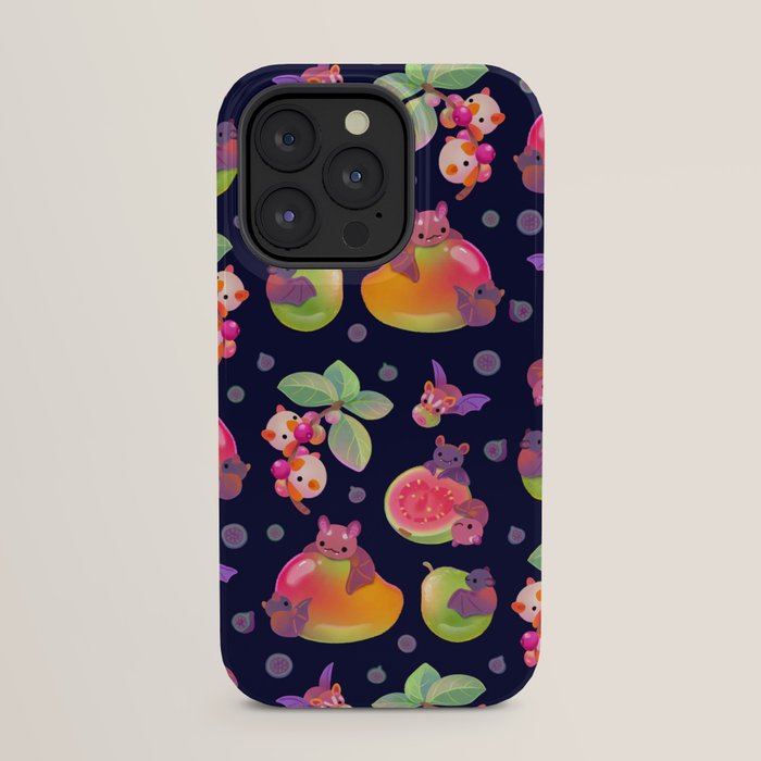 Fruit and bat - dark iPhone Case Gallery Image 31