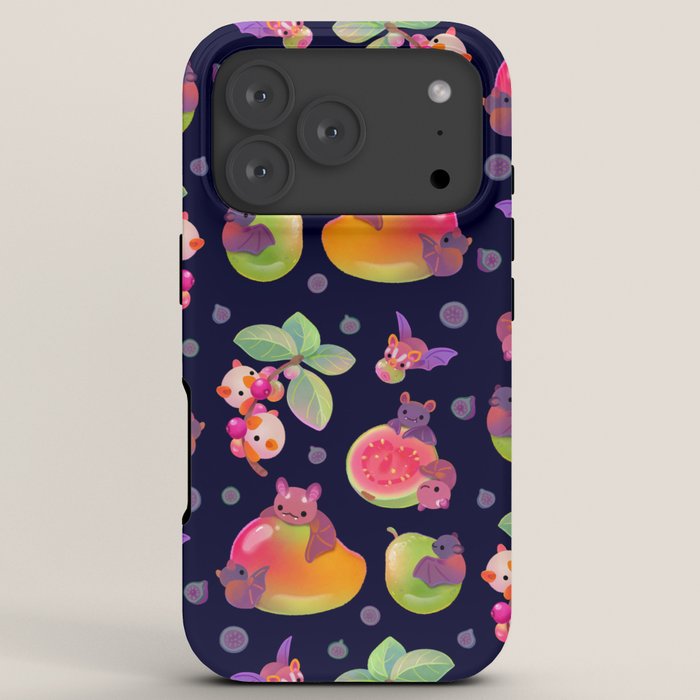 Fruit and bat - dark iPhone Case Gallery Image 7