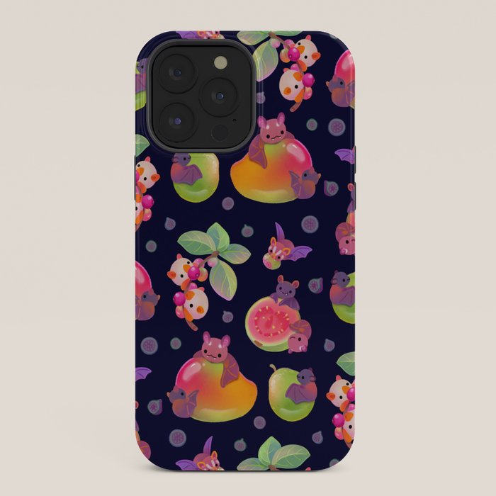 Fruit and bat - dark iPhone Case Gallery Image 36