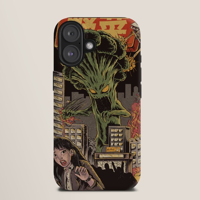 Broccozilla Black Version iPhone Case Gallery Image 9