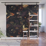 Vintage & Shabby Chic - Flowers at Night Wall Mural Gallery Image 1