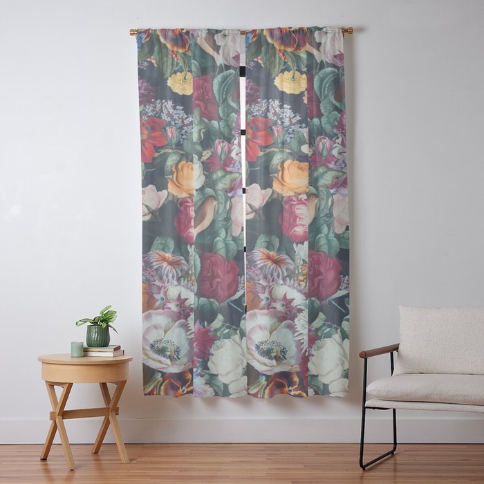 EXOTIC GARDEN - NIGHT XIII Window Curtain Gallery Image 9