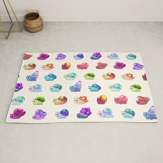 Jewel Snail - pastel Rug Gallery Image 2
