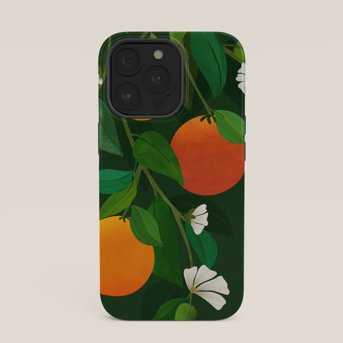 Oranges and Blossoms Botanical Illustration iPhone Case Gallery Image 35