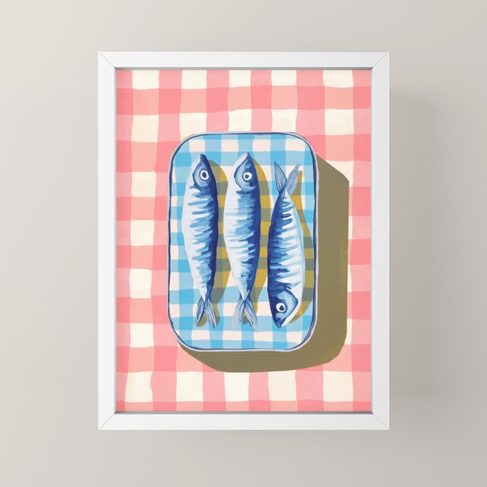 Sardine Picnic Mini Art Print Gallery Image 4