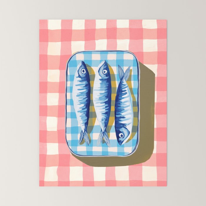 Sardine Picnic Mini Art Print Gallery Image 6