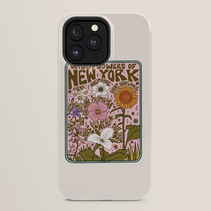 New York Wildflowers iPhone Case Gallery Image 24