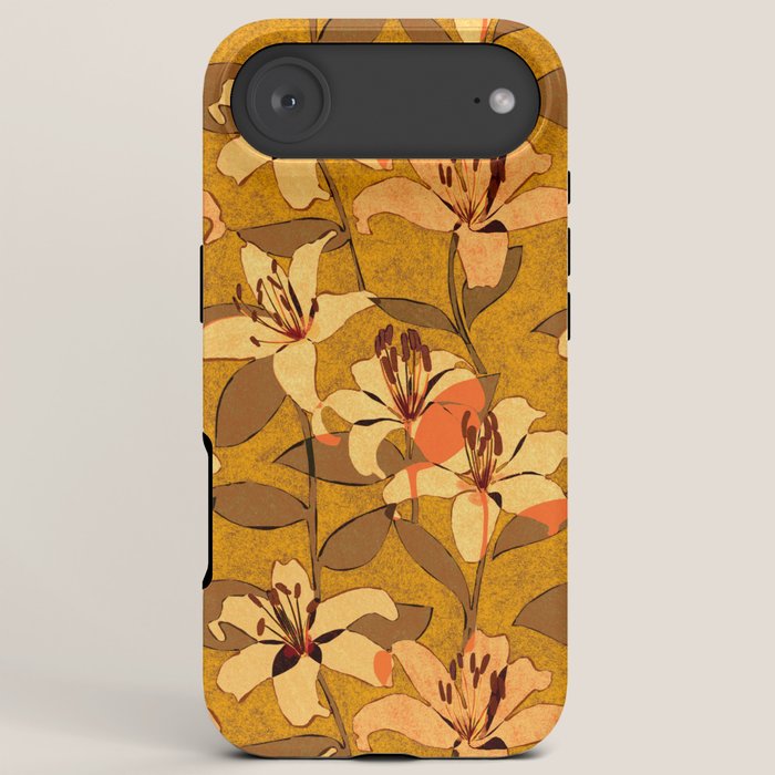 Tiger Lily (ORANGE-RED) iPhone Case Gallery Image 6