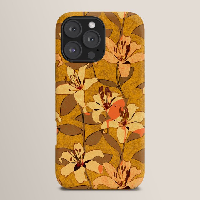 Tiger Lily (ORANGE-RED) iPhone Case Gallery Image 16