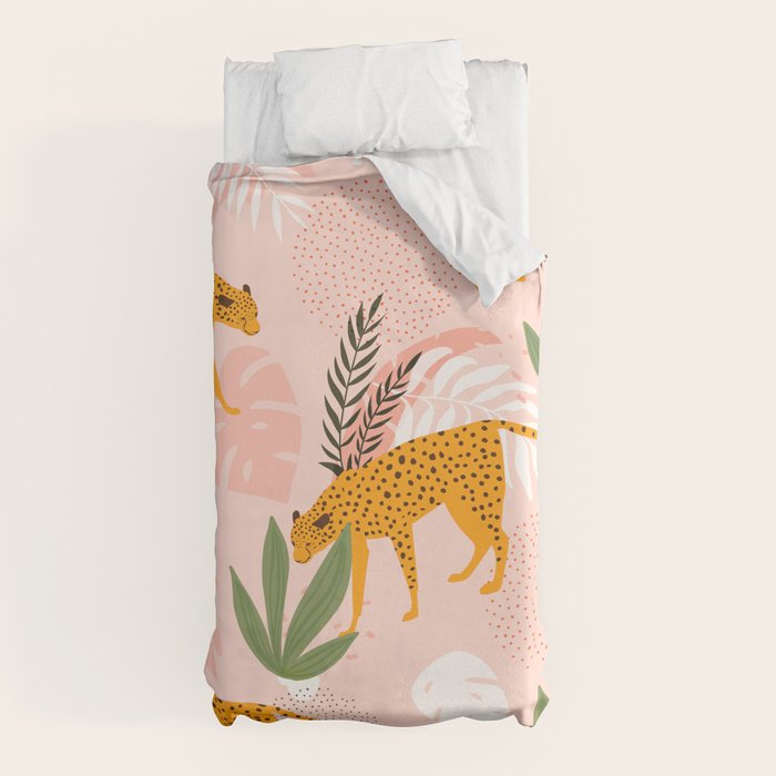 Cheetah chase Duvet Cover Gallery Image 5