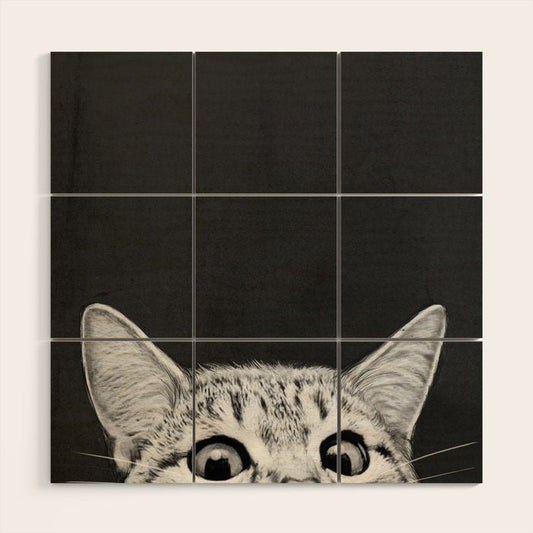 You asleep yet? Wood Wall Art Gallery Image 1