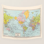 World Map Wall Tapestry Gallery Image 1