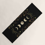 Moonlight Garden - Winter Brown Yoga Mat Gallery Image 1