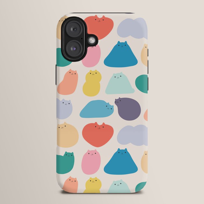 Cat Landscape 168 - Colourful Cats iPhone Case Gallery Image 14