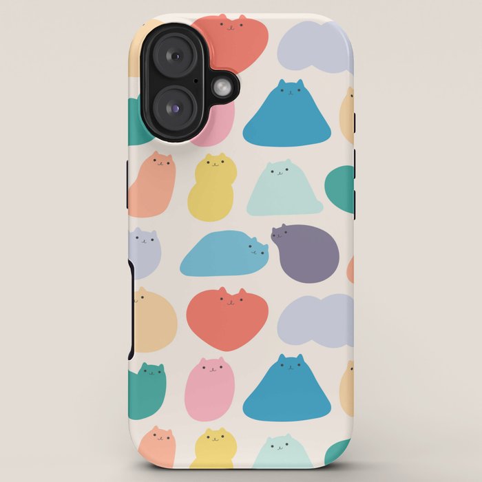 Cat Landscape 168 - Colourful Cats iPhone Case Gallery Image 5