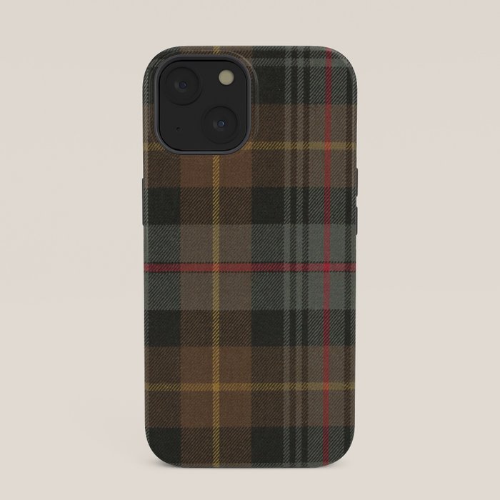 Vintage Brown Gray Tartan Plaid Pattern iPhone Case Gallery Image 33