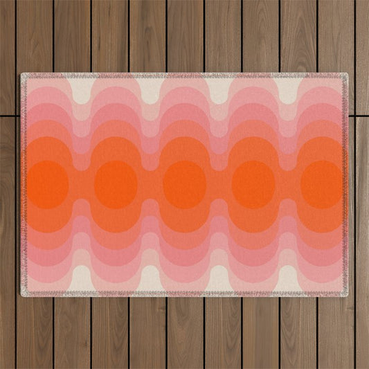 Strawberry Echo In Outdoor Rug Gallery Image 1