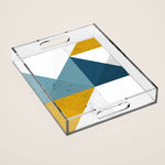 Modern Geometric 19 Acrylic Tray Gallery Image 1