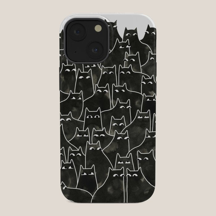 Suspicious Cats iPhone Case Gallery Image 34