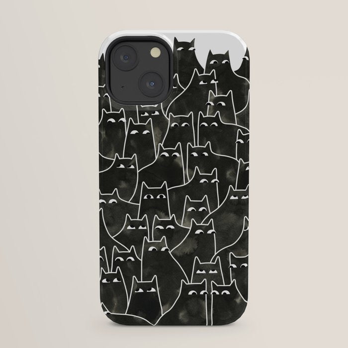 Suspicious Cats iPhone Case Gallery Image 29
