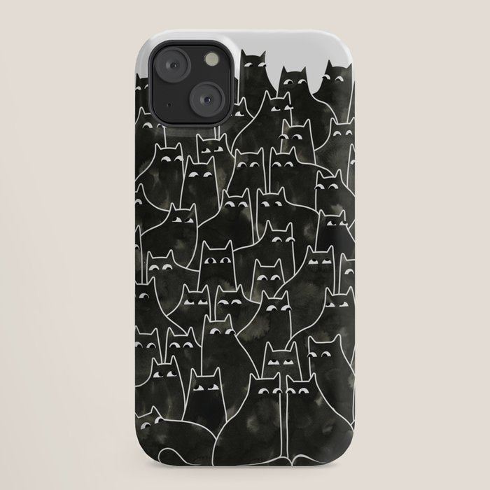 Suspicious Cats iPhone Case Gallery Image 18