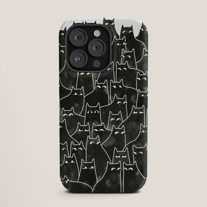 Suspicious Cats iPhone Case Gallery Image 19