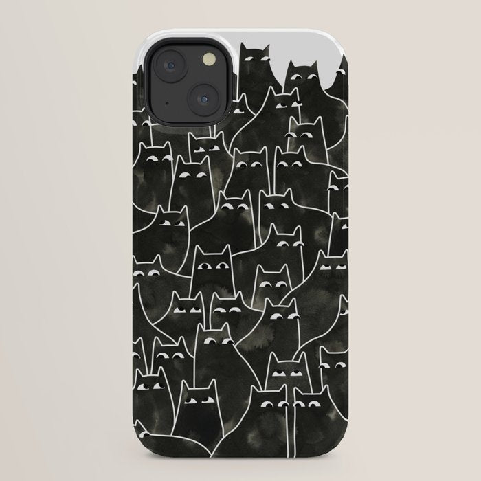 Suspicious Cats iPhone Case Gallery Image 30