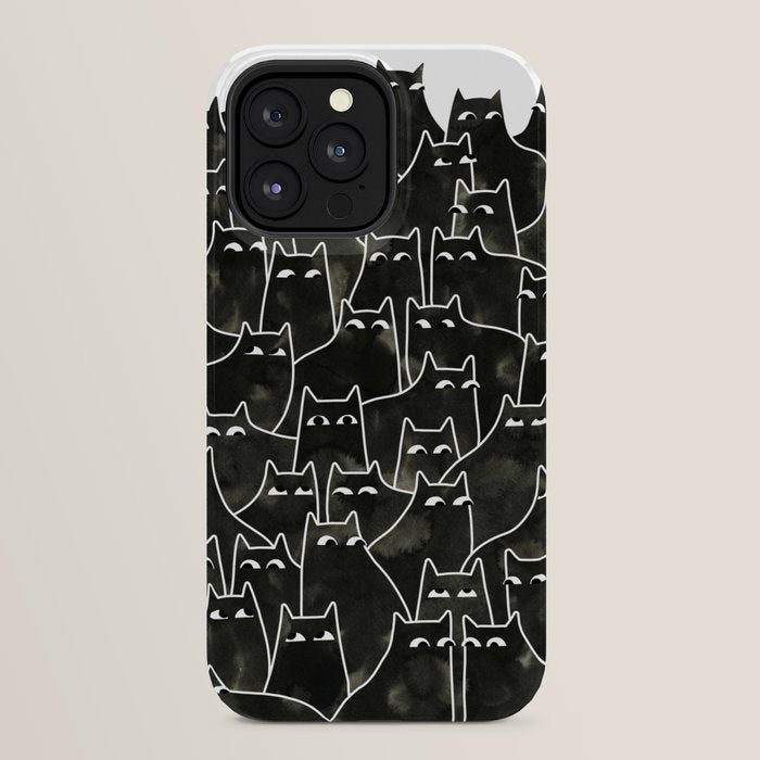 Suspicious Cats iPhone Case Gallery Image 24