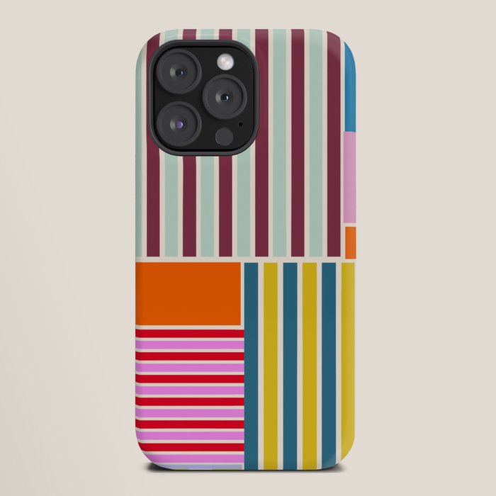 Playful patchwork iPhone Case Gallery Image 20