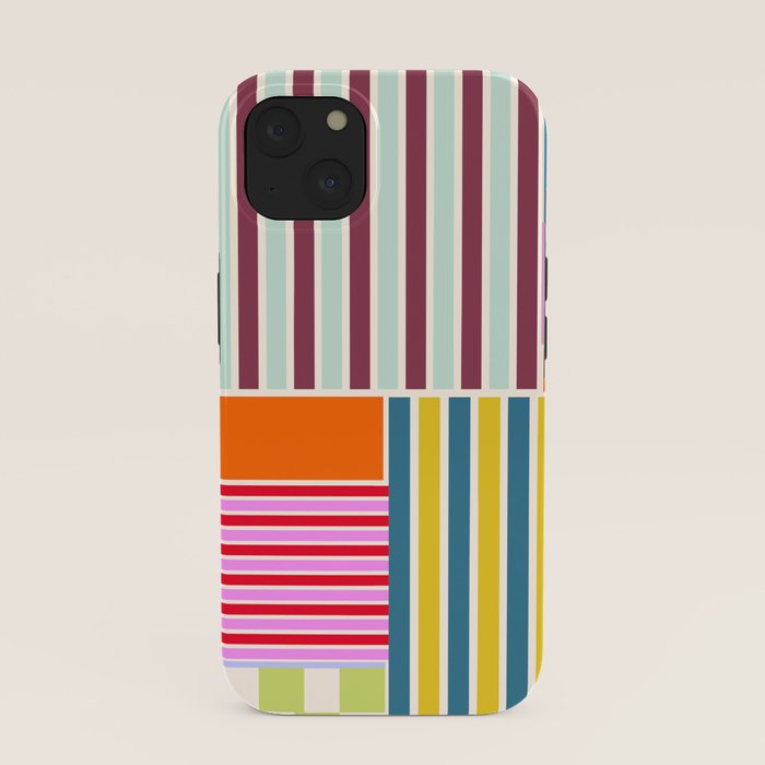Playful patchwork iPhone Case Gallery Image 37