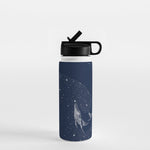 starry whale Water Bottle Gallery Image 1
