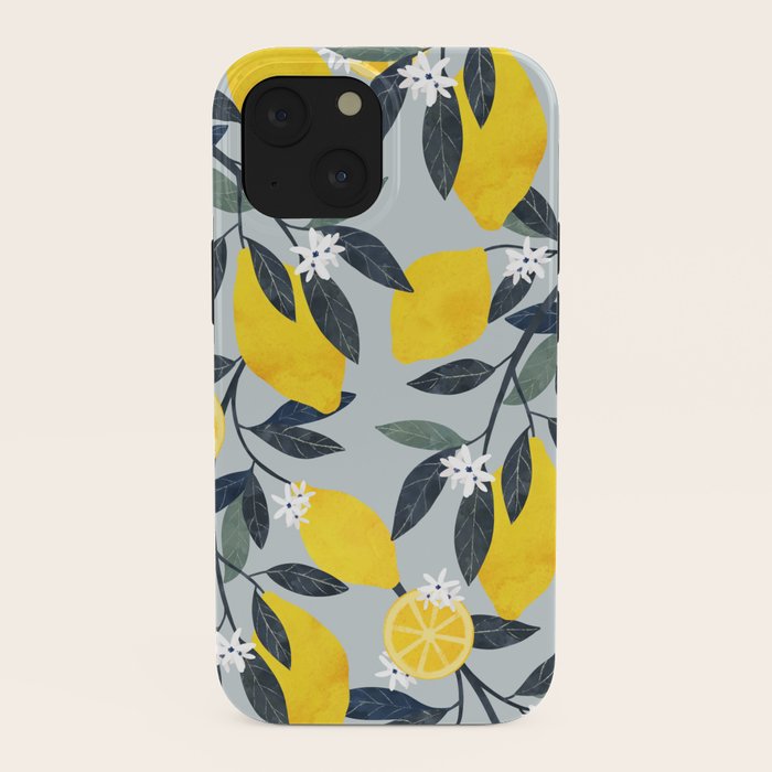 Lemons pattern iPhone Case Gallery Image 38