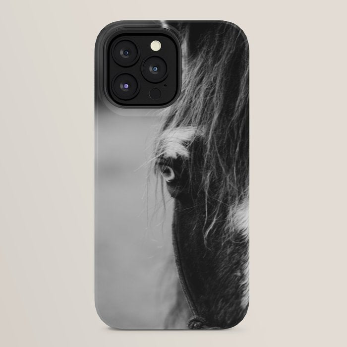 Blue Eye - horse photography iPhone Case Gallery Image 24