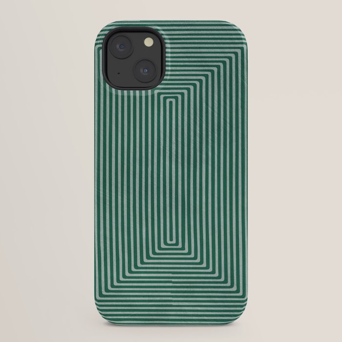 Green Black Abstract Geometric Design Artwork iPhone Case Gallery Image 22