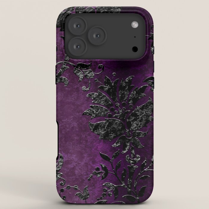Embossed Black Velvet 04 iPhone Case Gallery Image 8