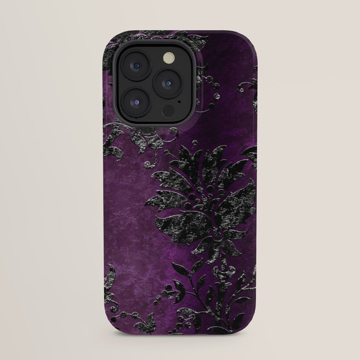 Embossed Black Velvet 04 iPhone Case Gallery Image 31