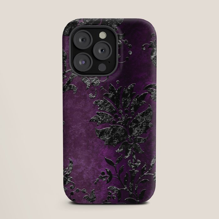 Embossed Black Velvet 04 iPhone Case Gallery Image 19