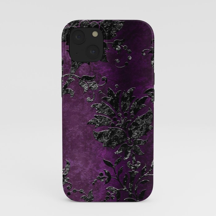 Embossed Black Velvet 04 iPhone Case Gallery Image 37