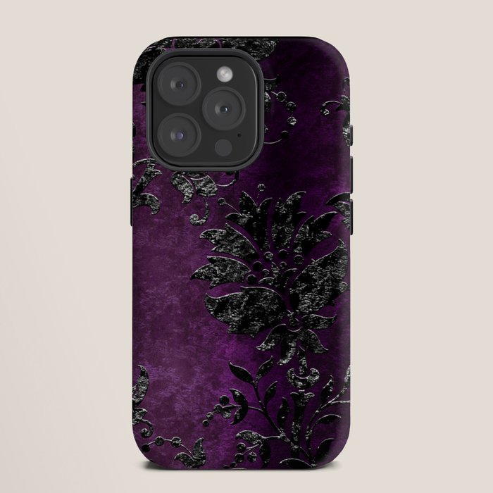 Embossed Black Velvet 04 iPhone Case Gallery Image 11