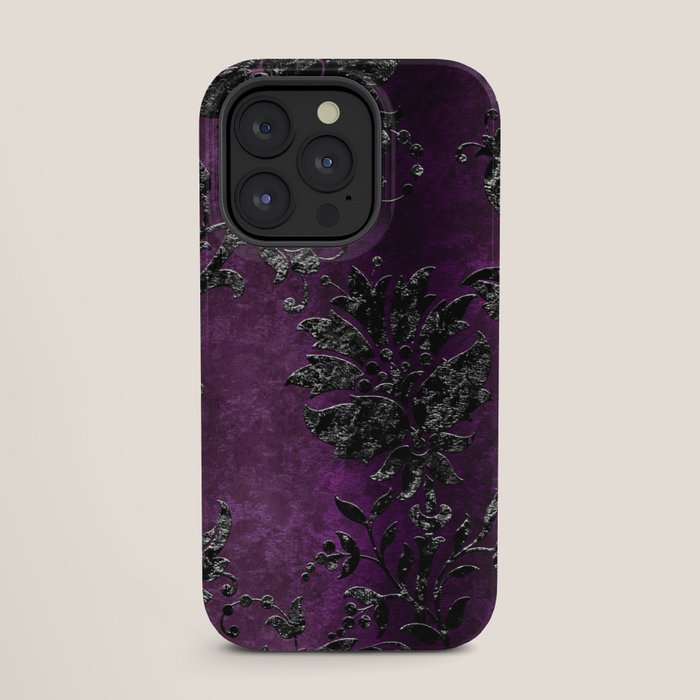 Embossed Black Velvet 04 iPhone Case Gallery Image 27