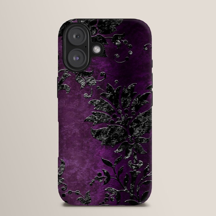 Embossed Black Velvet 04 iPhone Case Gallery Image 13